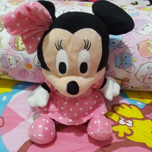 

Minnie Mouse Polka Pink Pita Besar ori Disney