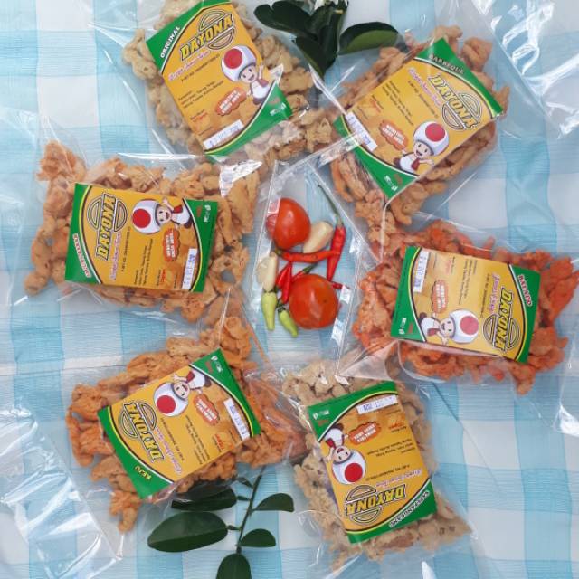 

Keripik Jamur Tiram/Jamur Crispy Dayona 190gr