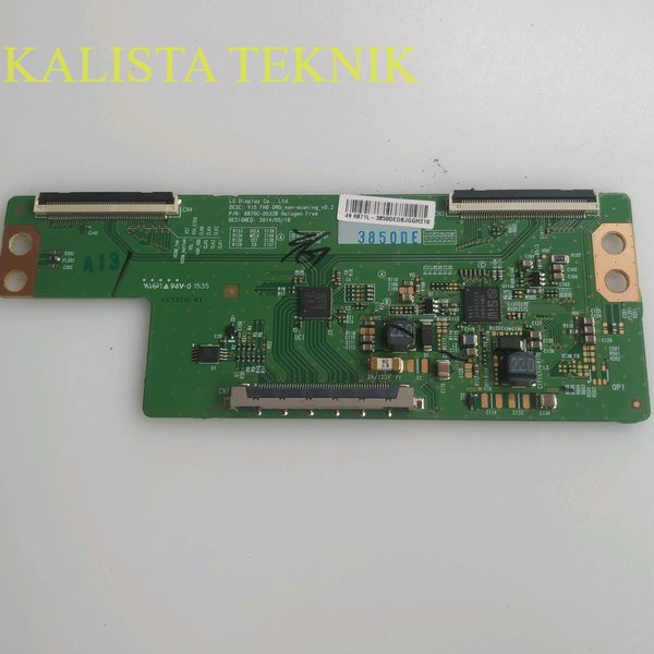 T con - Tcon - Ticon board logic tv led LG 49 LF - 49LF - 43LF 590 T - 6870C 0532B ori