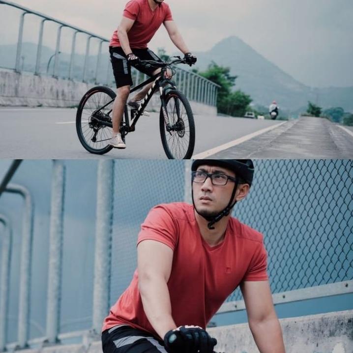 PROMO601 Celana sepeda CELANA PADDING Cycling pants pendek pria Chinos untuk sepeda lipat polygon mtb TOJAN
