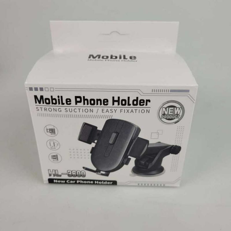 LUPHIE Holder Hp Handphone Smartphone Mobil Suction Base