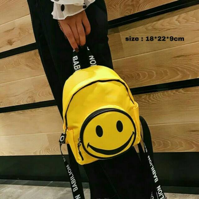 Tas ransel smile
