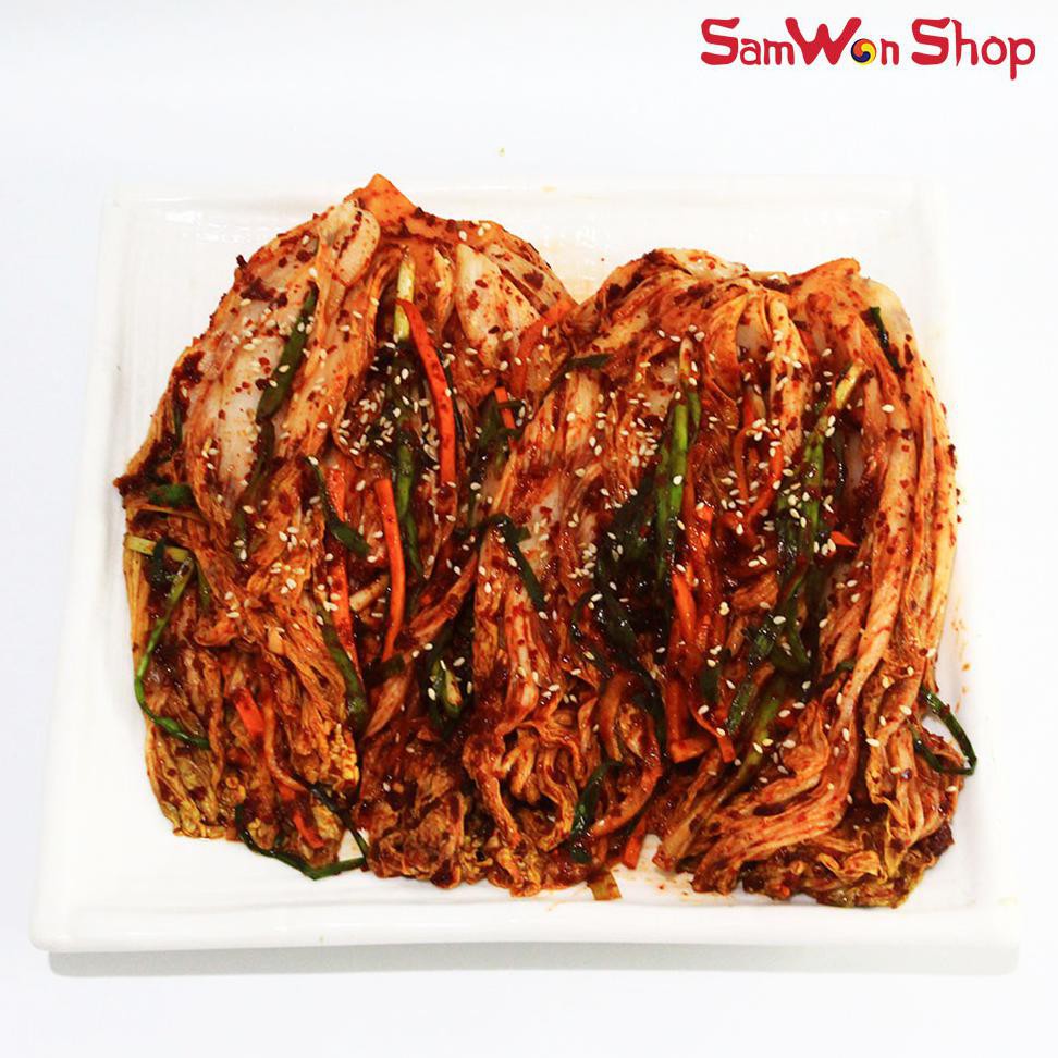 

{BISA COD} KIMCHI SAWI ORIGINAL BONGKOL UTUH FRESH 500 GR SAMWON Makanan Korea STOK TERBATAS [Kode