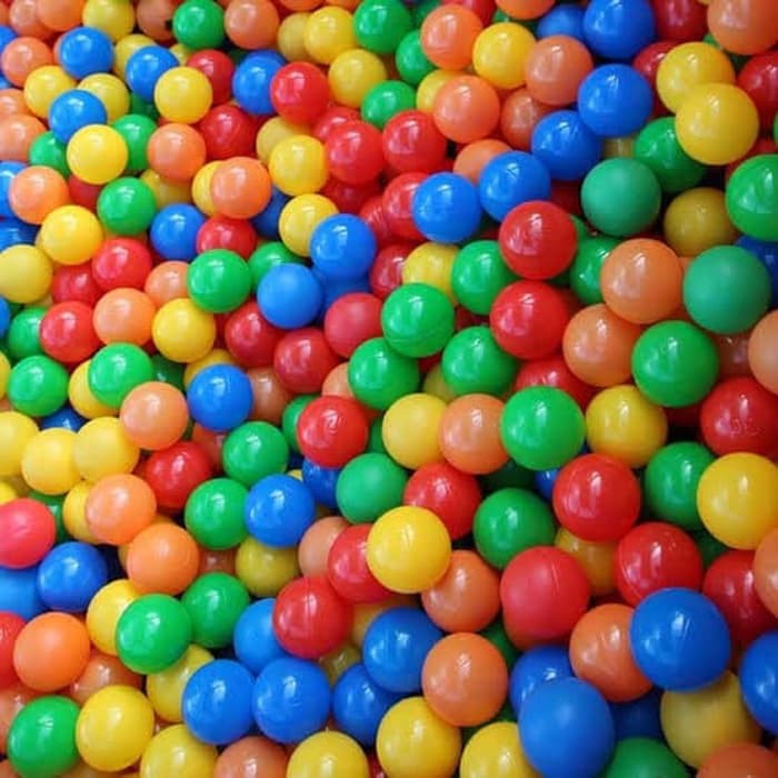 Kolam Mandi Bola - Mainan Bola Plastik - Bola Mandi Anak Bola Plastik Mainan Anak / Mandi Bola