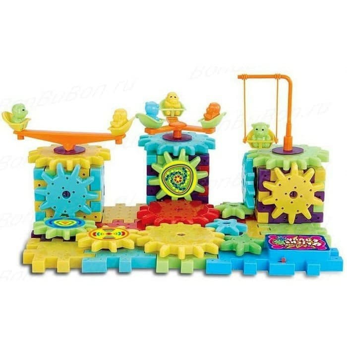 Mainan Anak Import Interlocking Learning Block Funny Brick - Magical