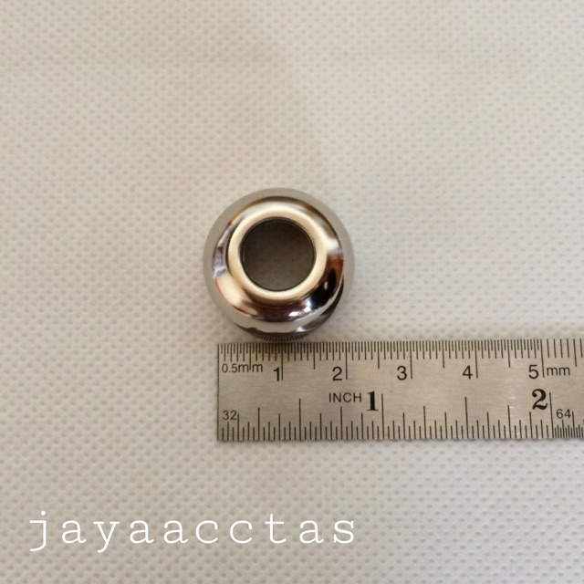 Aksesoris Gundu tas 2.0 cm nikel
