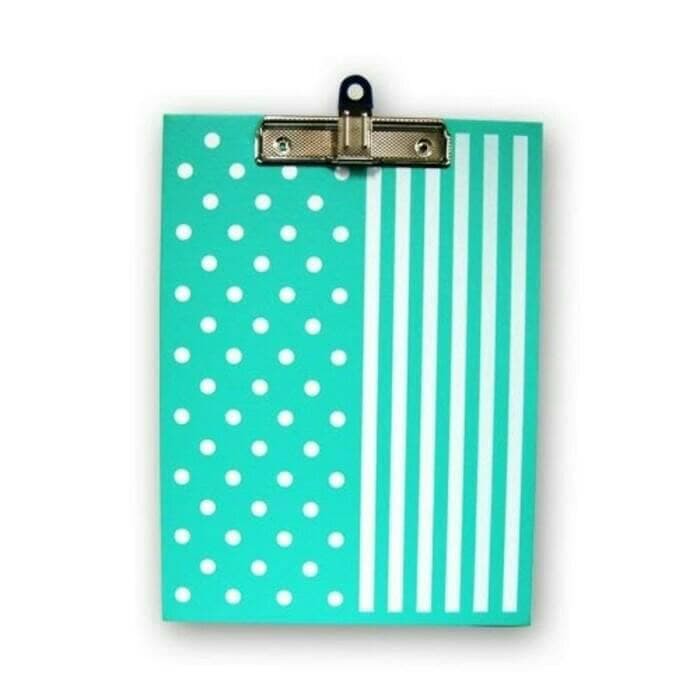 

Clipboard fancy polkadot A4