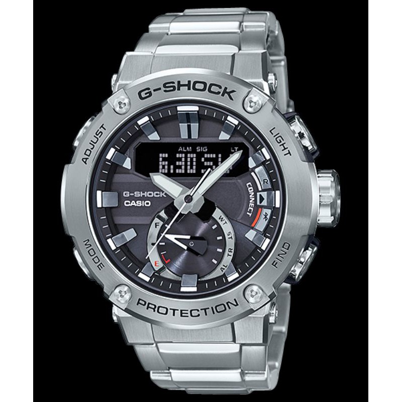 Jam Tangan Pria Merk G Shock Type GST-B200 Original Bm Stainless Free Box Set