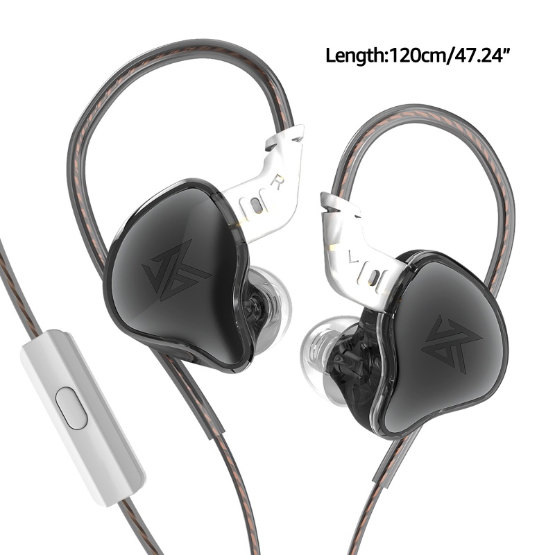 Cre Untuk KZ EDC Earphone Props Untuk 3perangkat Port 5MM Telepon Tablet MP3 PC