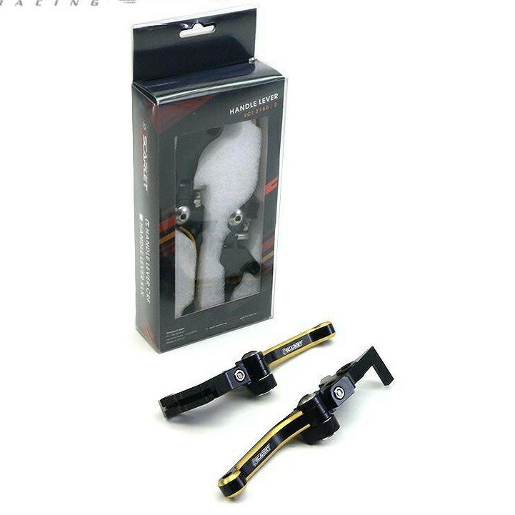 [KODE ILLBY] Handle Scarlet Honda Crf 150L Hendel Rem Kopling Crf150 L Scarlet Racing Model Lipat