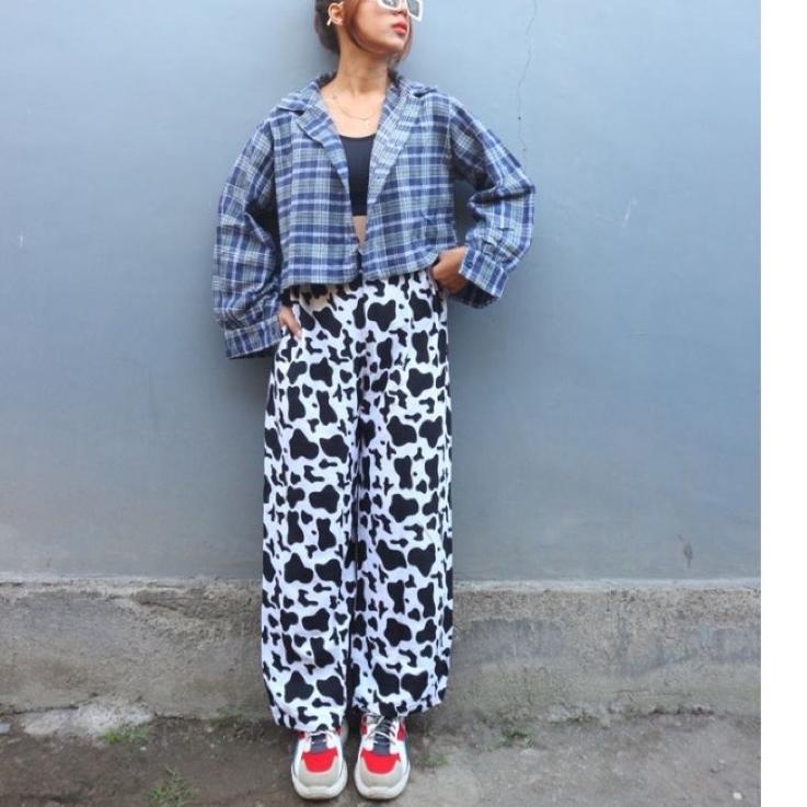 Dijamin ready KULOT ZEBRA / KULOT ANIMAL / CELANA KULOT WANITA / KULOT MOTIF ZEBRA UMO