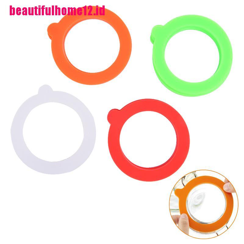 5 Pcs Gasket Pengganti Bahan Silikon Tahan Bocor Untuk Toples Makanan