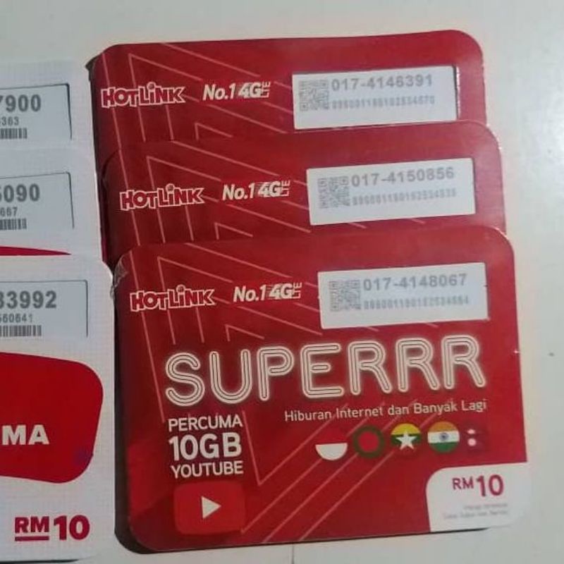 Kartu Hotlink/Maxis SIM [PROMO] Termurah