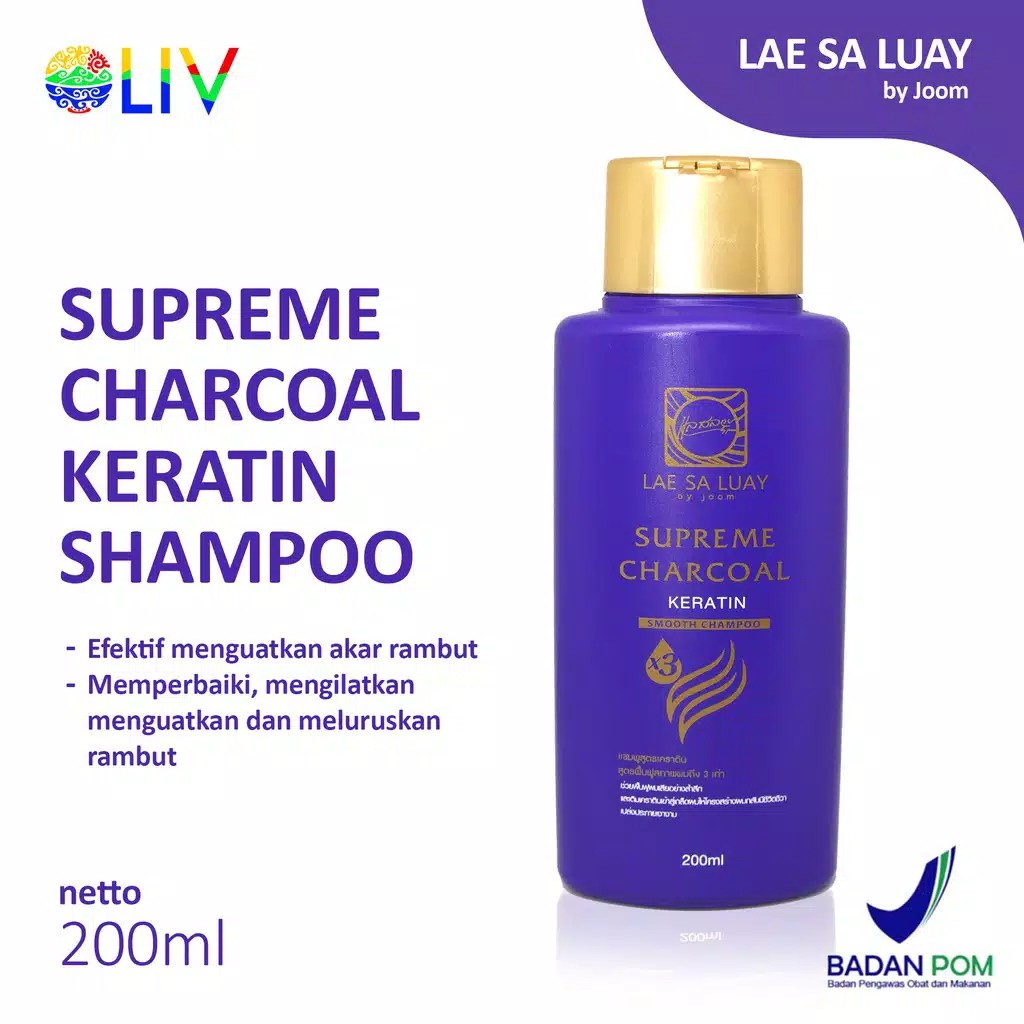 (CYBER) COD TERBARU LAE SA LUAY SHAMPOO + SERUM + KERATIN ORIGINAL 100% LULUS BPOM