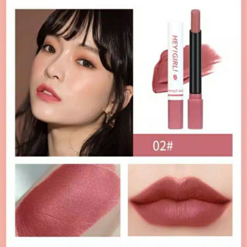 [ECER] LIPSTICK / LIPSTIK HASAYA GIRL HEY GIRL MATTE COLOR