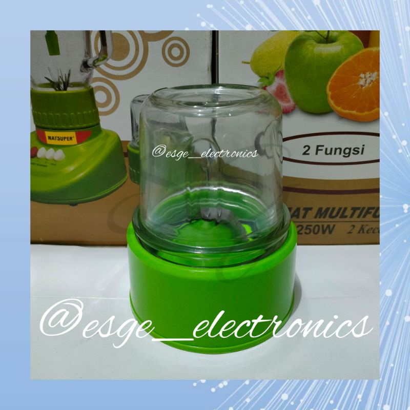 SET BLENDER BUMBU KERING KACA BOTOL KACA GEAR PLASTIK MIYAKO BARU CH 501, CH 501 PF/AP, BL-101 PL, BL-102 PL BL-101 GS, BL-151 PF/AP, BL-152 PF/AP,BL-151 GF, BL-152 GF MIYAKO BARU GELAS KACA BOTOL BLENDER KACA BUMBU KERING MIYAKO BARU HIJAU