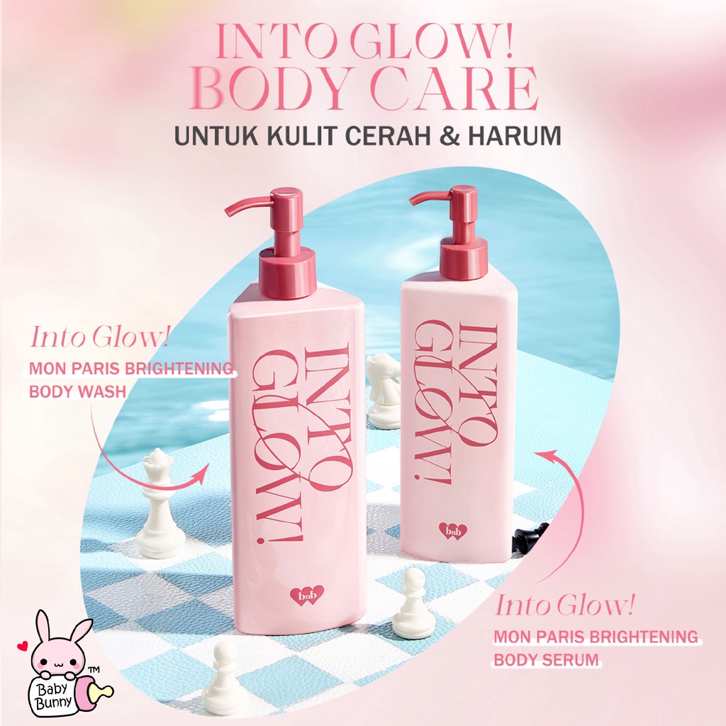 ❤ BELIA ❤ BNB Barenbliss Brightening &amp; Calming Body Wash &amp; Body Serum - Sabun Mandi Cair | BPOM