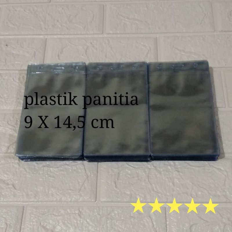 

plastik panitia,,, 9x14,5 cm ,, 1pak( isi 100pcs)