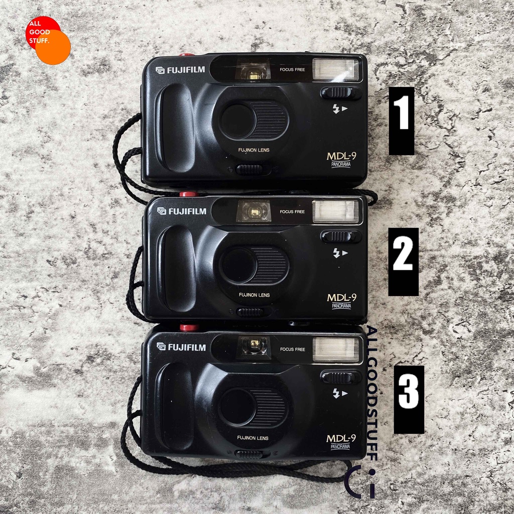 KAMERA ANALOG - FUJI ZIPP / FUJI FLEZZ / NOVACAM I / FUJI STARR / FUJI COMETA / FUJI MDL 9 / FUJICA M1 KAMERA ANALOG SAKU REUSABLE MURAH 35M MULUS ROLL FILM-FUJI MDL 9