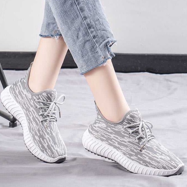 Sepatu Sneaker Wanita Import- Sneaker Kierra Sport Runing Shoes - Sepatu Olaharaga Cewe Style - Y-8