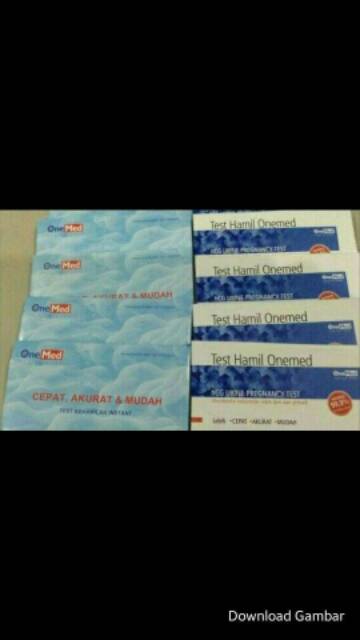 ONEMED HCG TESTPACK ALAT CEK KEHAMILAN CELUP 1BOX ISI 50