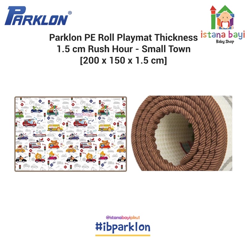 Parklon PE Roll Playmate Double Side 1.5cm / Playmate Bayi - KARPET ANAK