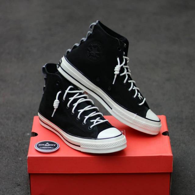 converse nubuck leather