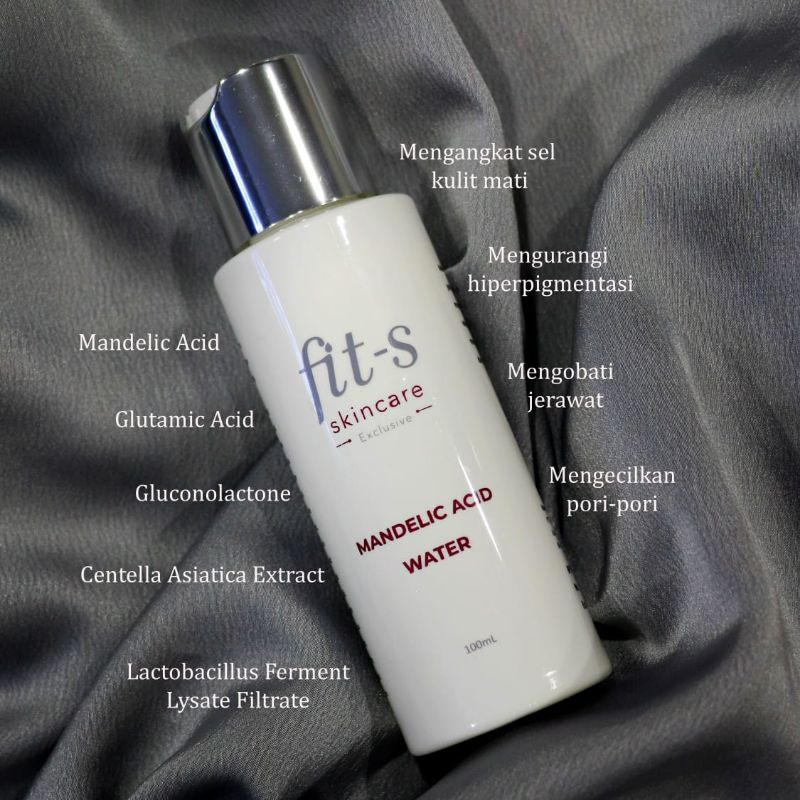Ready Stock Mandelic Acid Water Fits Skincare Miracle Water Fit S Skincare By Fitri Salhuteru Shopee Indonesia