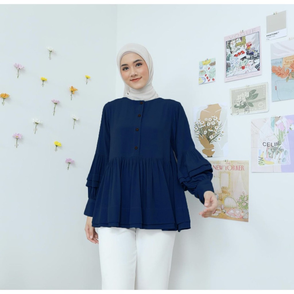 DERBY BLOUSE / ATASAN WANITA /BLOUSE WANITA COD