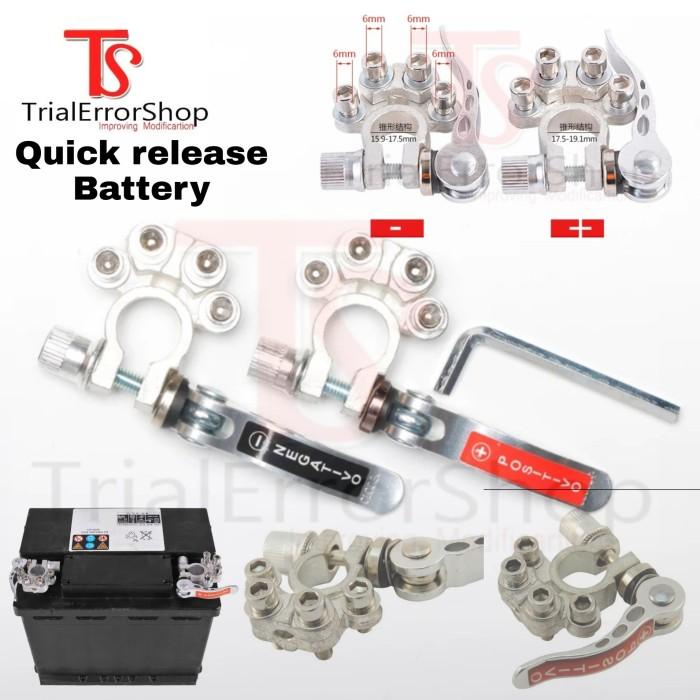 Terminal AKI ACCU BATTERY QUICK RELEASE KEPALA AKI MOBIL