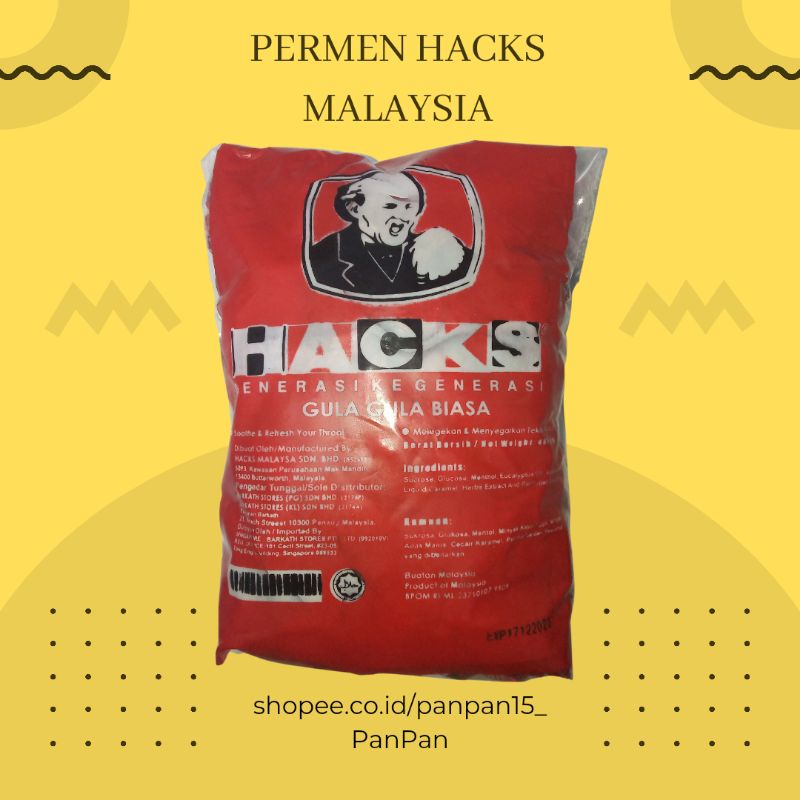 

Permen Hacks 400gr