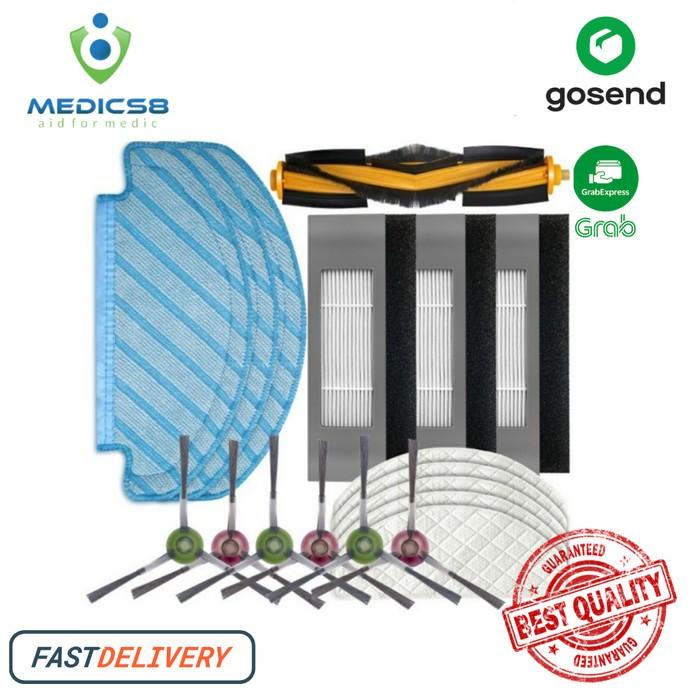 Ecovacs Aksesoris Deebot Ozmo T8 AIVI Main Accesories