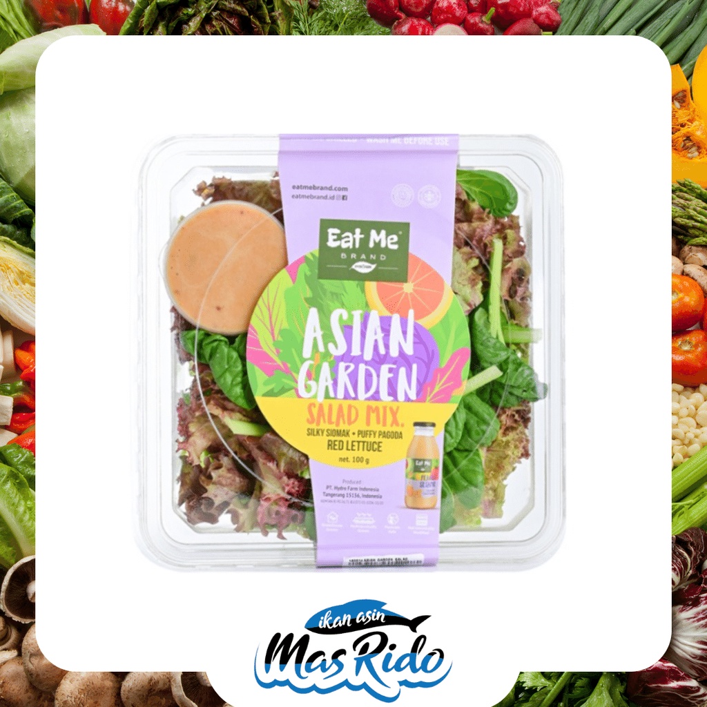 

Asian Garden Salad Sayur Tomato Silky Somak Red Lettuce Mika Pack