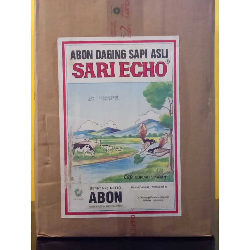 

Abon Sapi Sari Echo - Repack 100gr