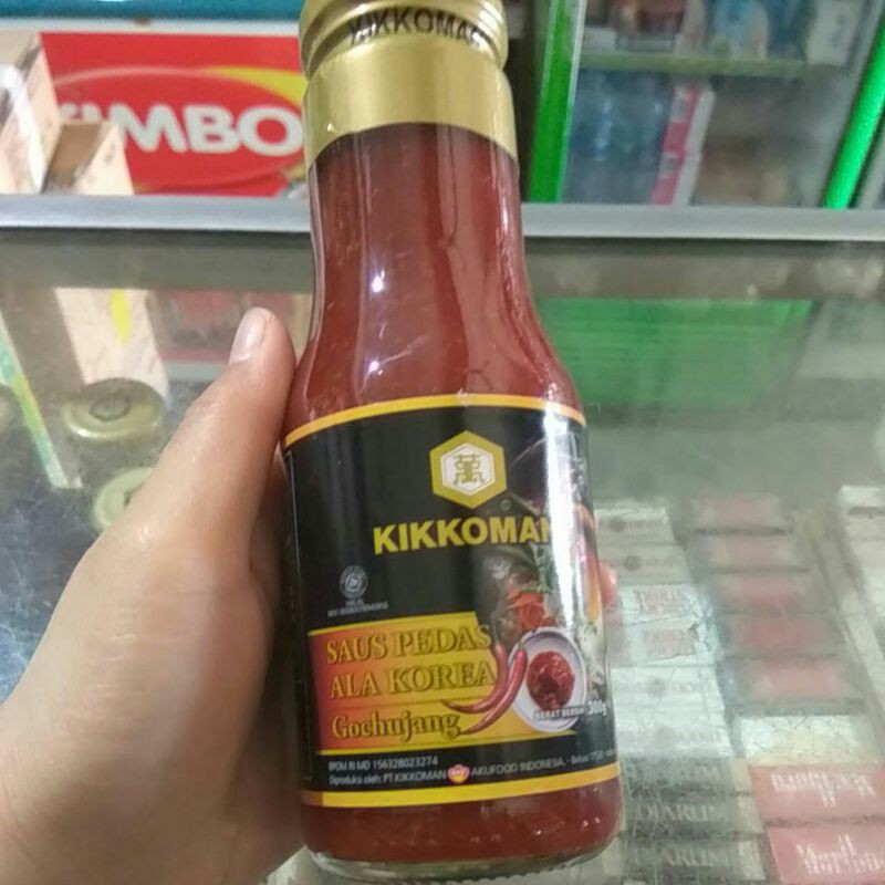 

Saus Pedas Korea Gochujang Kikkoman Botol Kaca