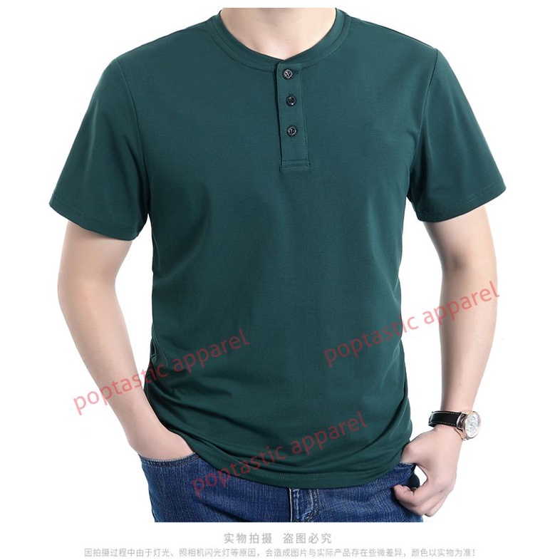 kaos Distro pria / kaos polos pria / kaos distro kancing henley premium