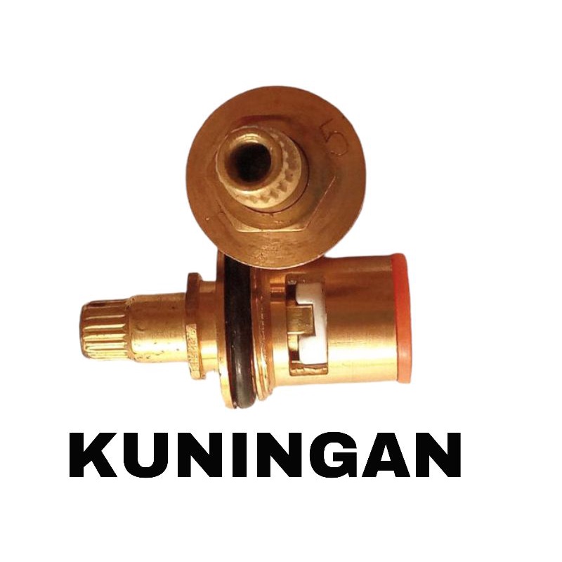 Jantung kran kran air  Catridge Spare Part Kran Tembok Wastafel Cuci Piring Kuningan