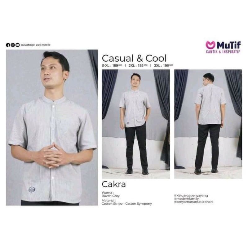 KOKO CAKRA BY MUTIF KOKO DEWASA LENGAN PENDEK MUTIF KOKO TERBARU MUTIF KOKO LEBARAN MURAH