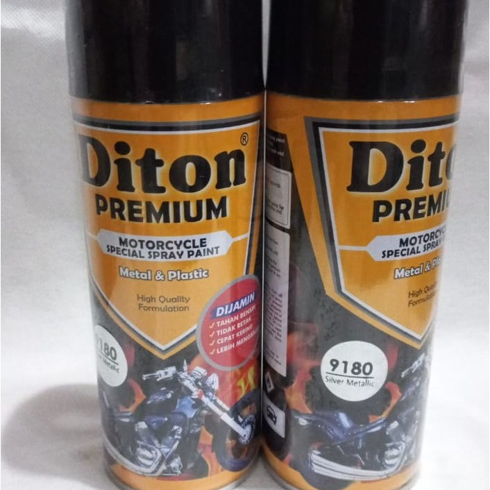 Pilok Cat Pilox DITON Premium 9180 Silver Metallic (400cc)