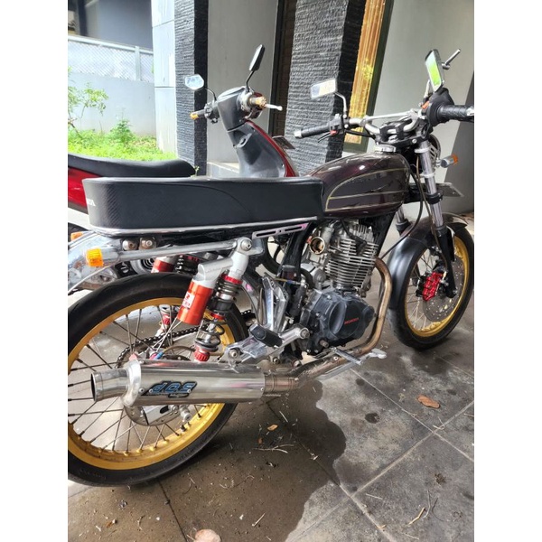 motor cb mesin tiger 2006 stnk bpkb plat G pajak jalan