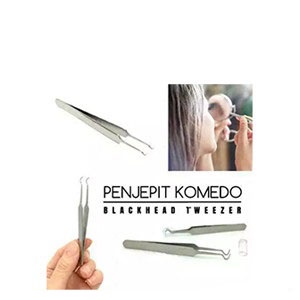 Alat Pencet Komedo / Pinset Pembersih Blackhead / Penjepit Komedo Acne