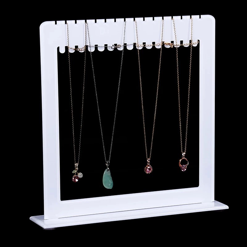 3 Tier Jewelry Tree Stand Tower Rack Necklace Bracelet Holder