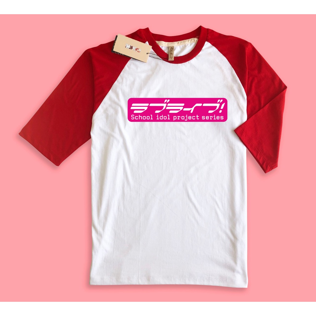 Kaos Raglan Anime Love Live Logo