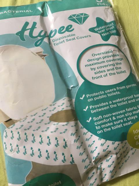 Toilet Seat Cover Disposable Alas Duduk Kloset Umum Hypee