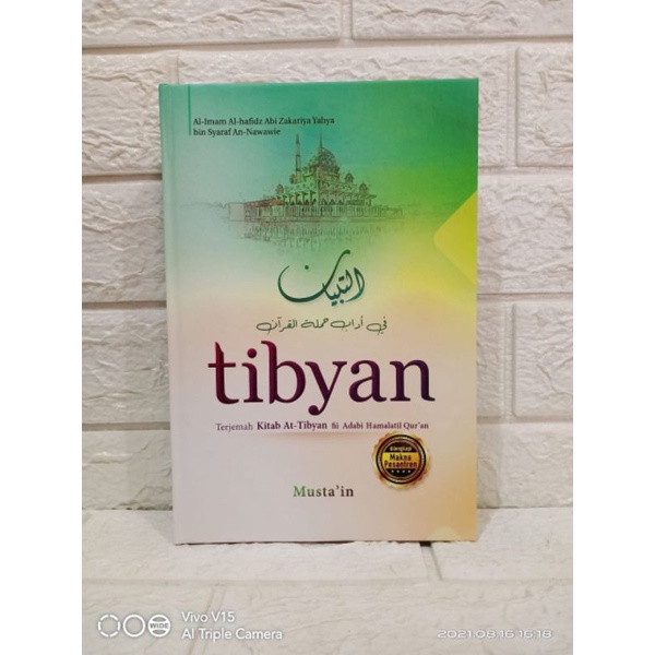 

Terjemah Kitab At-Tibyan Fii Adabi Hamalatil Qur'an Di Lengkapi Makna Pesantren
