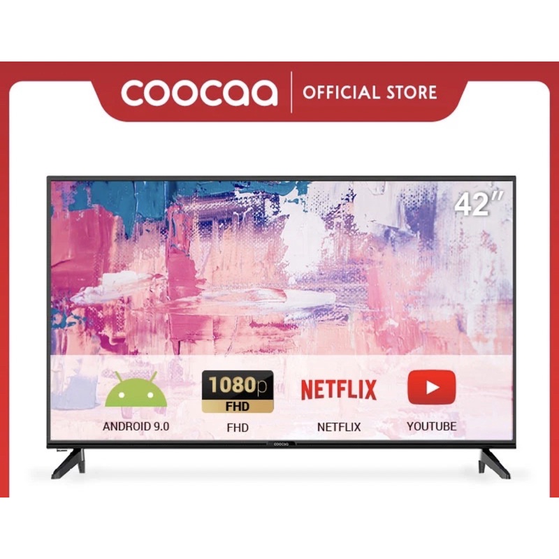COOCAA 42 inch Full HD - Smart TV - TV Android 9 - Wifi (TV COOCAA 42S3G)