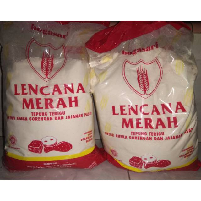 

TEPUNG TERIGU LENCANA MERAH 1 KG