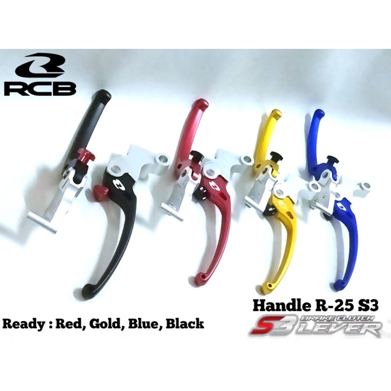 Hendle Rcb R-25 S3 Hendel R25 S3 Rcb Rem Kopling SET Tuas Rem Rcb