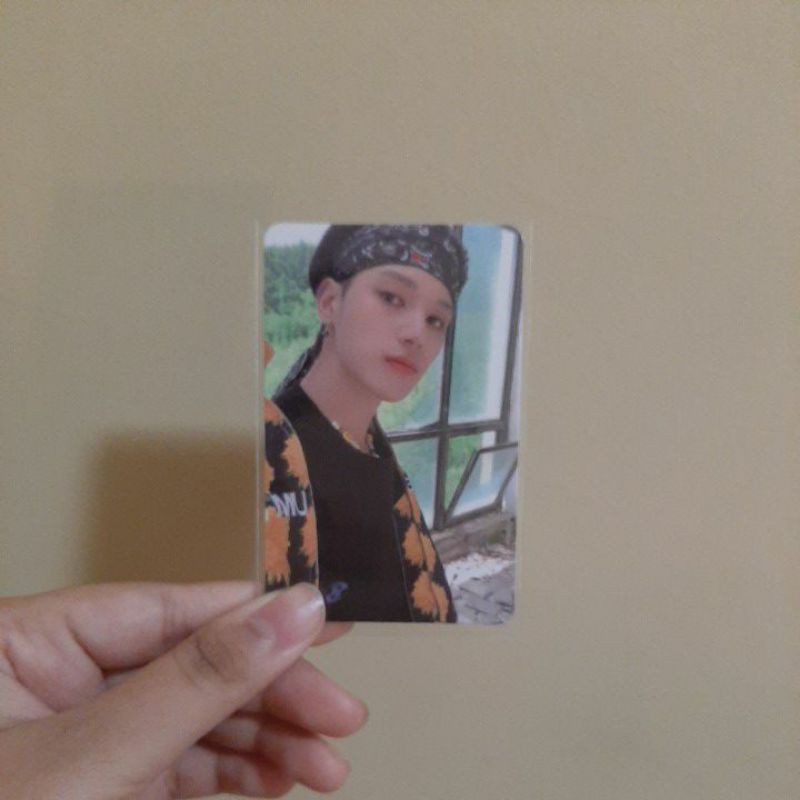 Photocard PC ATEEZ Wooyoung fansign benefit hottracks (BOOKED)