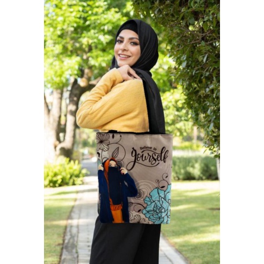 TOTEBAG SIMPLE PRINTING TALI CODURA/TALI BISBAN